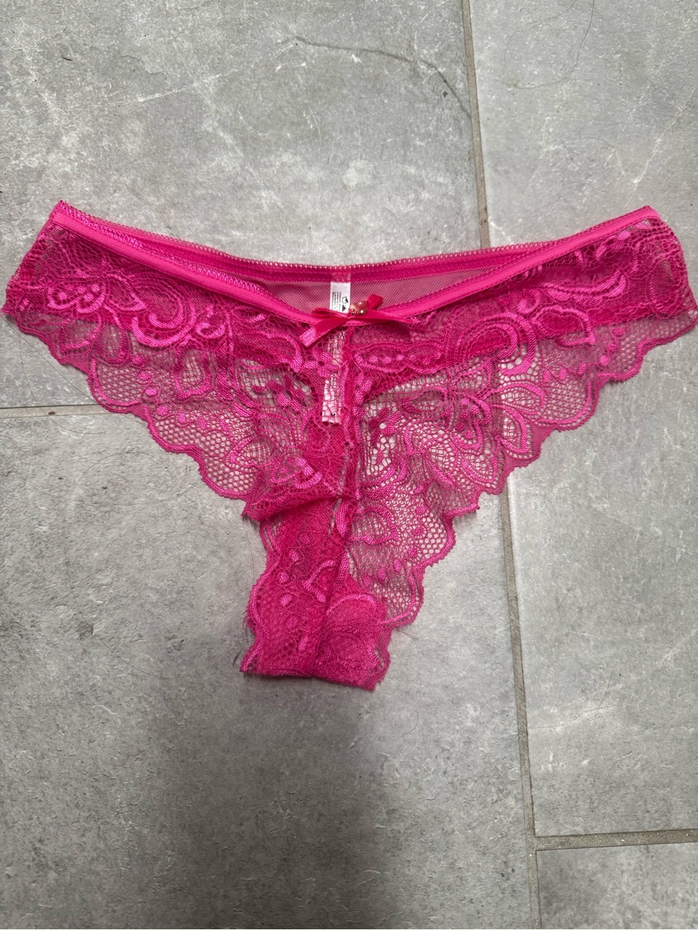Fuchsia Lace Bikini Bottom - Women's Swim Bikini